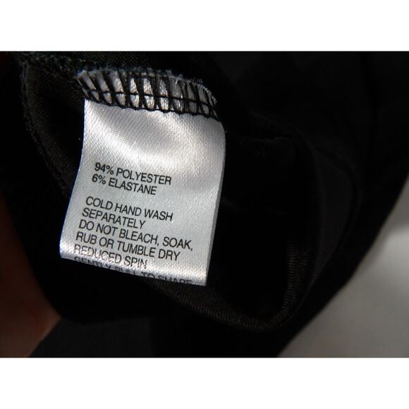 Ripe Maternity Top Shirt Large Black V Neck Peplum Dressy Career Office - Picture 10 of 12